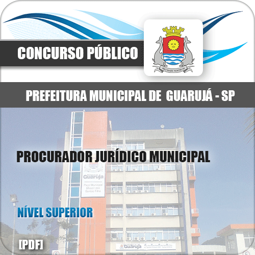 Apostila Guarujá SP 2020 Procurador Jurídico Municipal