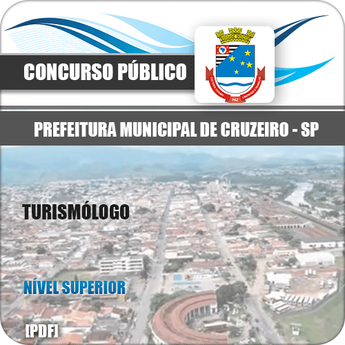 Apostila Concurso Prefeitura Cruzeiro SP 2020 Turismólogo