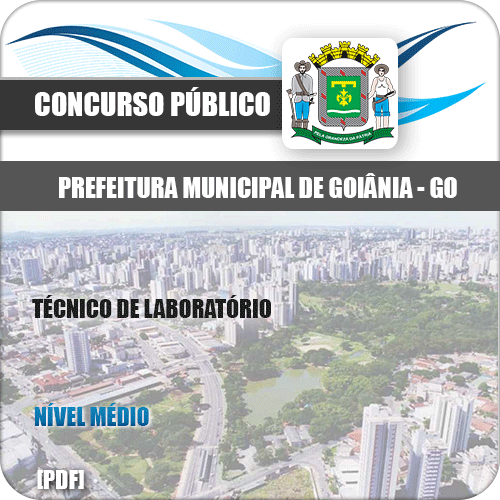 Apostila Pref Goiânia GO 2020 Técnico em Laboratório