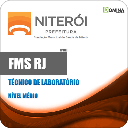 Apostila FMS Niterói RJ 2020 Técnico de Laboratório