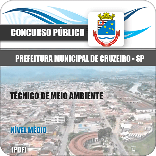 Apostila Pref Cruzeiro SP 2020 Técnico de Meio Ambiente