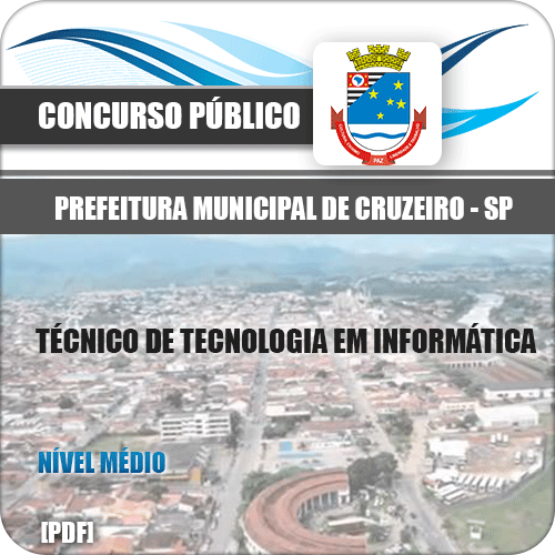 Apostila Cruzeiro SP 2020 Técnico Tecnologia Informática