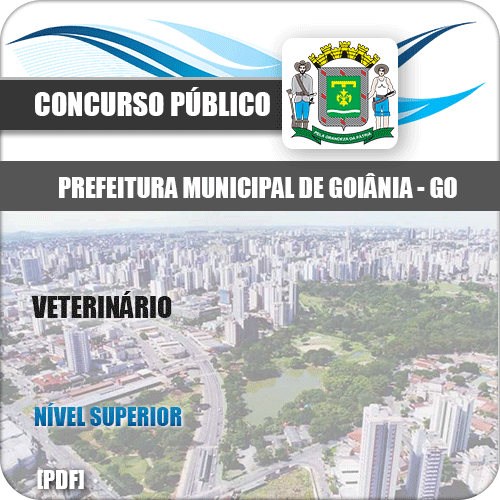 Apostila Concurso Prefeitura Goiânia GO 2020 Veterinário