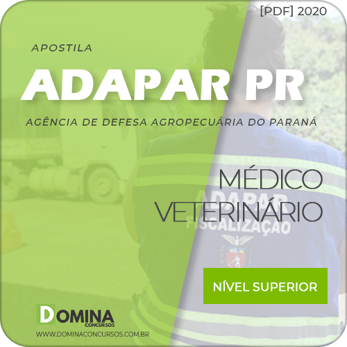 Capa Adapar PR 2020 Médico Veterinário