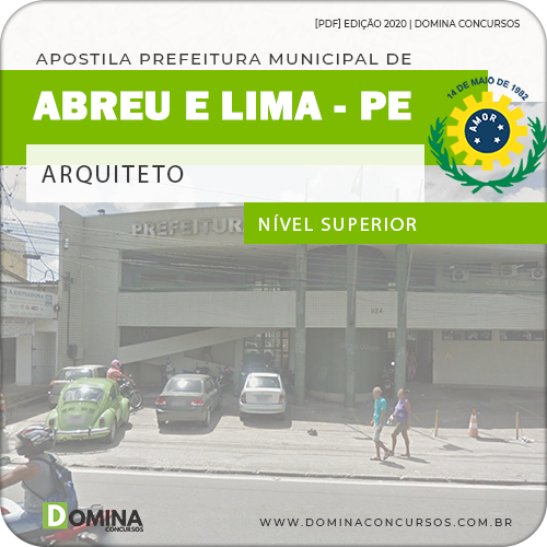 Apostila Concurso Pref Abreu e Lima PE 2020 Arquiteto