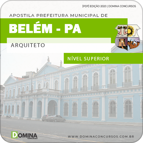 Download Apostila Concurso Prefeitura Belém PA 2020 Arquiteto
