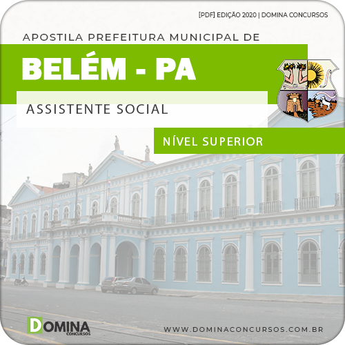 Download Apostila Concurso Belém PA 2020 Assistente Social