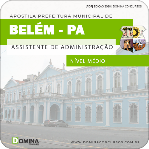 Capa Belém PA 2020 Assistente de Administração