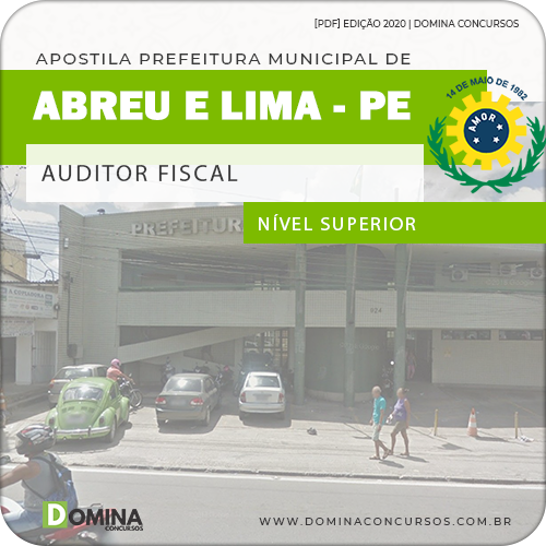 Apostila Concurso Abreu e Lima PE 2020 Auditor Fiscal