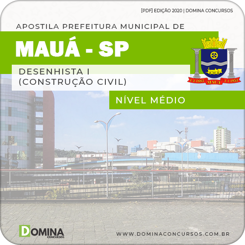 Download Apostila Pref Mauá SP 2020 Desenhista I (Construção Civil)