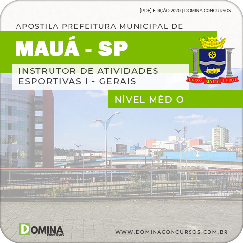 Download Apostila Mauá SP 2020 Instrutor de Atividades Esportivas I