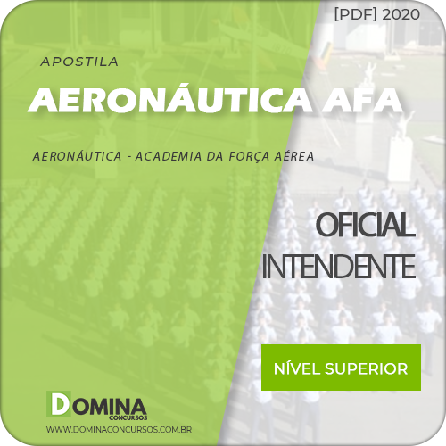 Apostila Concurso Aeronáutica AFA 2020 Oficial Intendente