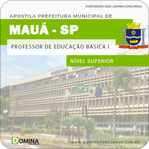 Apostila Pref Mauá SP 2020 Professor de Educação Básica I