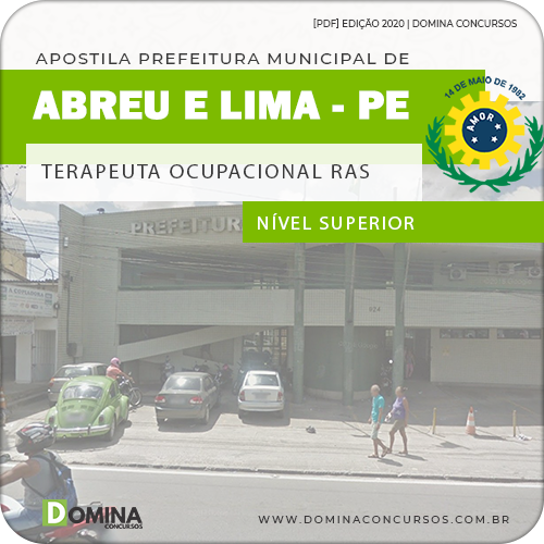 Apostila Pref Abreu e Lima PE 2020 Terapeuta Ocupacional