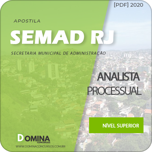Apostila Concurso São Gonçalo RJ 2020 Analista Processual