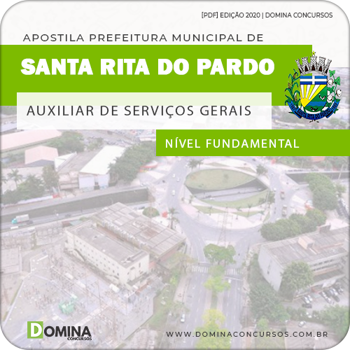 Apostila Pref Santa Rita Pardo MS 2020 Auxiliar Serviços Gerais