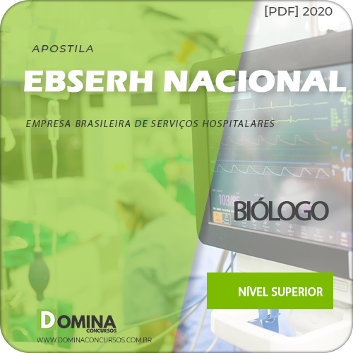 Apostila Concurso EBSERH Nacional 2020 Biólogo AOCP
