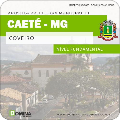 Apostila Concurso Prefeitura de Caeté MG 2020 Coveiro