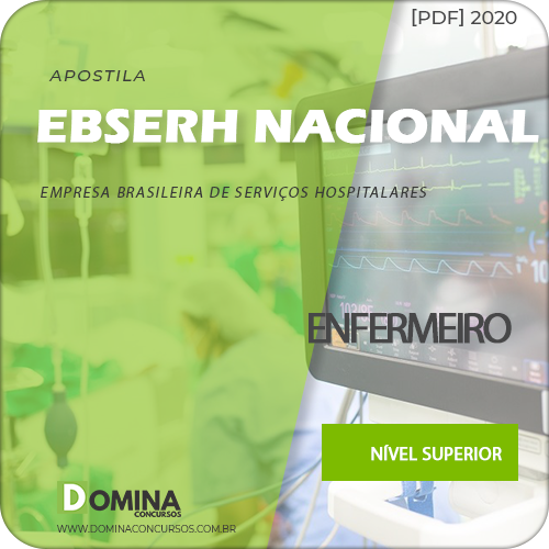 Apostila Concurso EBSERH Nacional 2020 Enfermeiro AOCP