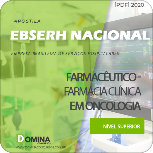 Apostila Concurso EBSERH BR 2020 Farmacêutico Oncologia