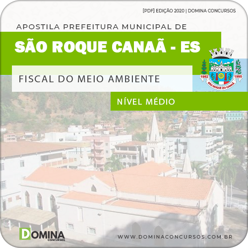 Apostila São Roque do Canaã ES 2020 Fiscal Meio Ambiente