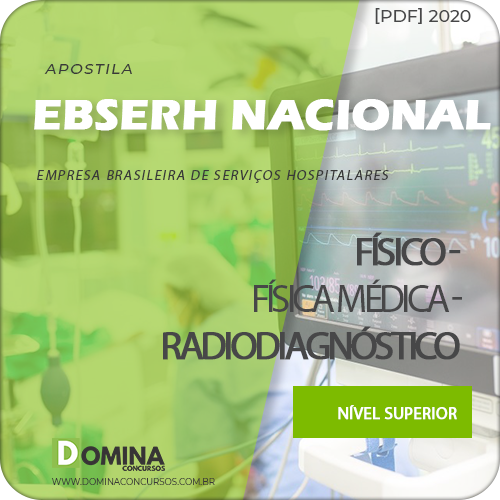 Apostila Concurso EBSERH BR 2020 Físico Radiodiagnóstico