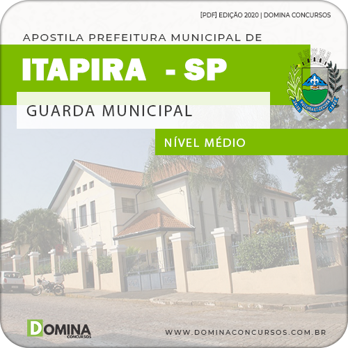 Apostila Concurso Pref Itapira SP 2020 Guarda Municipal