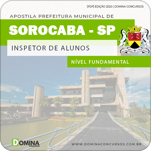 Apostila Pref Sorocaba SP 2020 Inspetor de Alunos