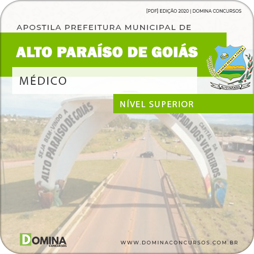 Apostila Concurso Pref Alto Paraíso Goiás GO 2020 Médico