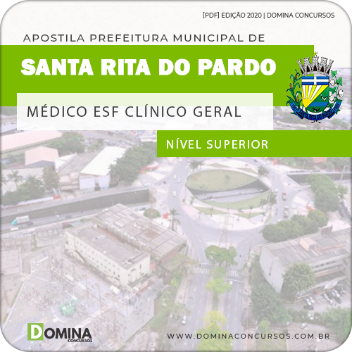 Apostila Santa Rita do Pardo MS 2020 Médico ESF Clínico Geral