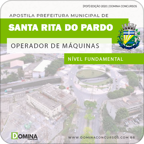 Apostila Pref Santa Rita Pardo MS 2020 Operador de Máquinas