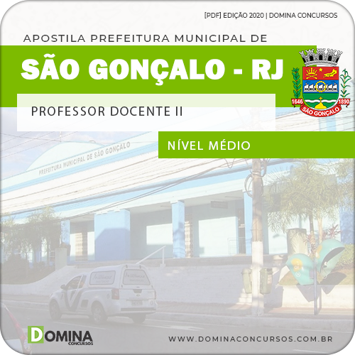 Apostila Pref São Gonçalo RJ 2020 Professor Docente II