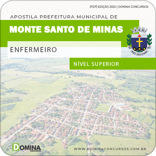 Apostila Pref Monte Santo de Minas MG 2020 Enfermeiro