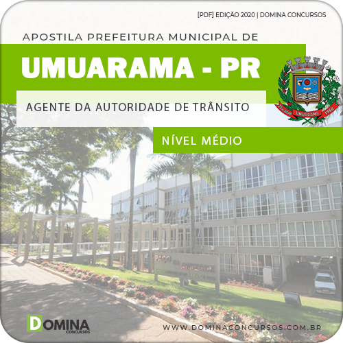 Apostila Pref Umuarama PR 2020 Agente Autoridade Trânsito