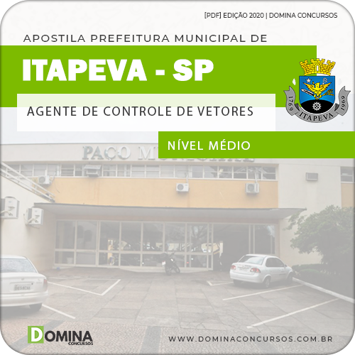 Apostila Pref Itapeva SP 2020 Agente de Controle de Vetores