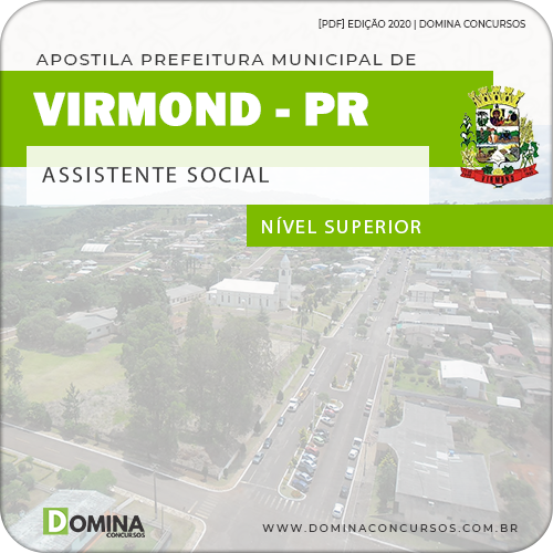 Apostila Concurso Pref Virmond PR 2020 Assistente Social