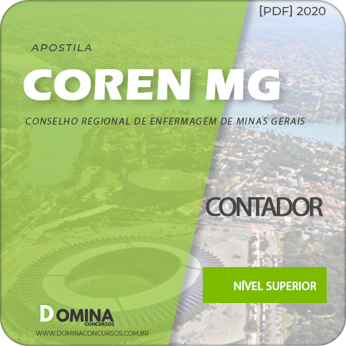 Apostila Concurso Público COREN MG 2020 Contador