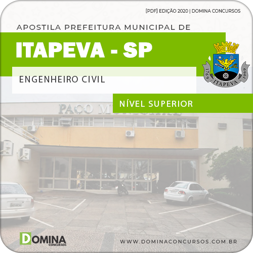 Apostila Concurso Pref Itapeva SP 2020 Engenheiro Civil
