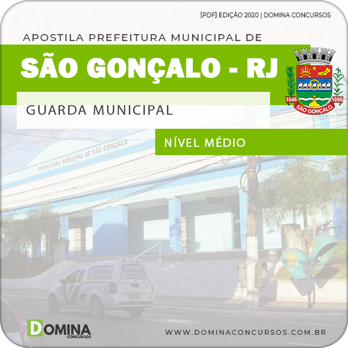 Apostila Concurso Pref São Gonçalo RJ 2020 Guarda Municipal