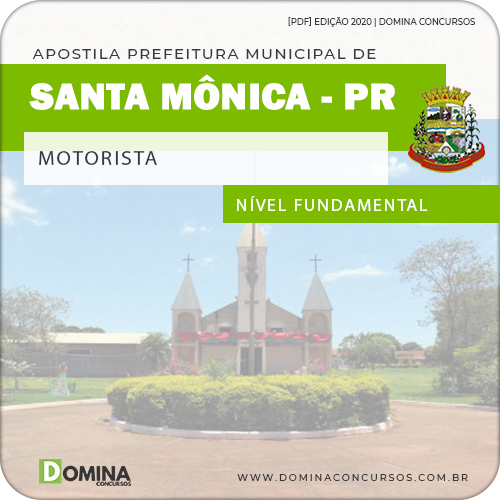 Apostila Concurso Pref Santa Mônica PR 2020 Motorista