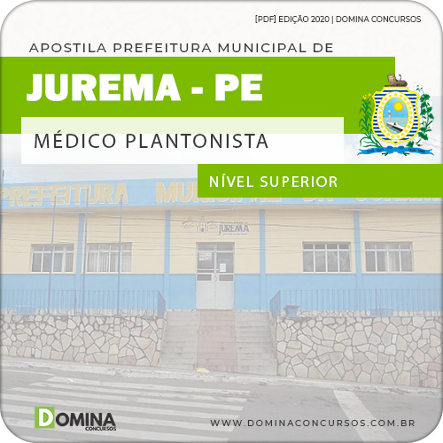 Apostila Concurso Pref Jurema PE 2020 Médico Plantonista