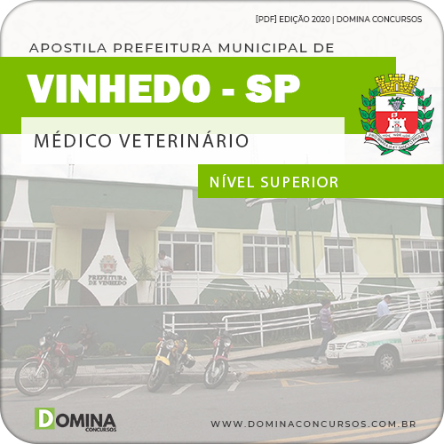 Apostila Concurso Pref Vinhedo SP 2020 Médico Veterinário