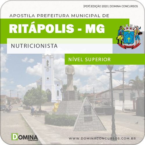 Apostila Concurso Pref Ritapólis MG 2020 Nutricionista