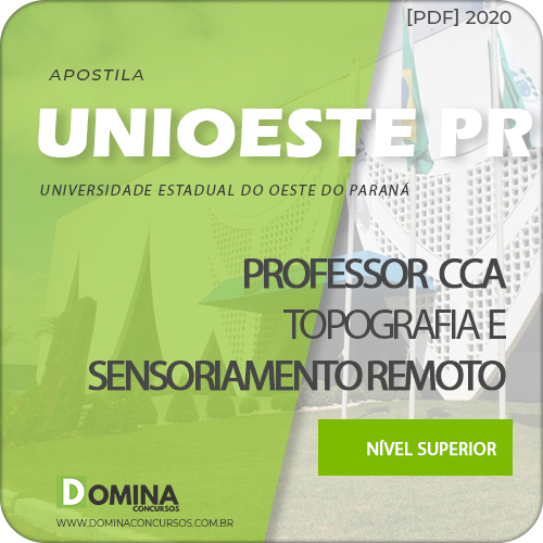 Apostila UNIOESTE PR 2020 Professor Topografia Sensoriamento