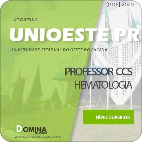 Apostila UNIOESTE PR 2020 Professor CCS Hematologia