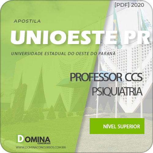 Apostila UNIOESTE PR 2020 Professor CCS Psiquiatria