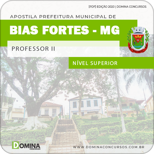 Apostila Concurso Pref Bias Fortes MG 2020 Professor II