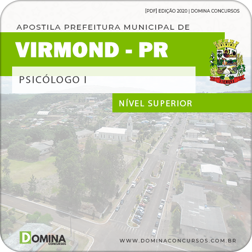 Apostila Concurso Pref Virmond PR 2020 Psicólogo I
