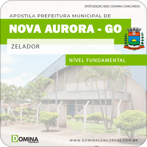 Apostila Concurso Pref Nova Aurora GO 2020 Zelador