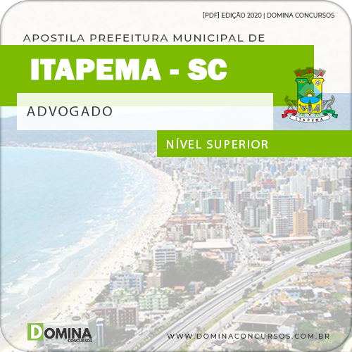 Apostila Concurso Câmara Itapema SC 2020 Advogado